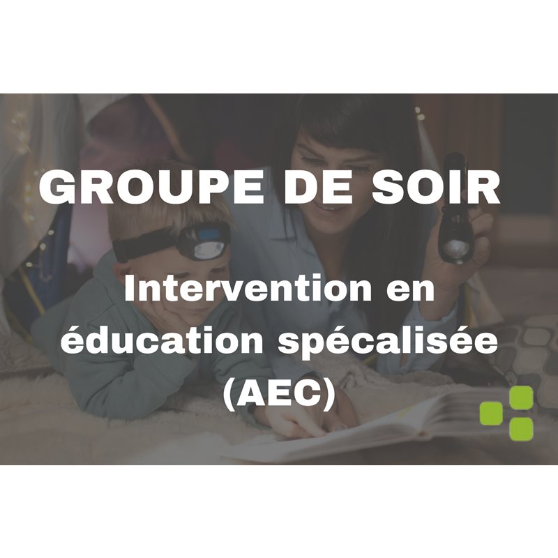 Intervention en éducation spécialisée - GROUPE DE SOIR