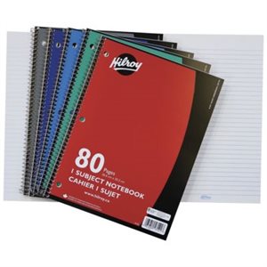 CAHIER LIGNÉ - HILROY - 80 PAGES