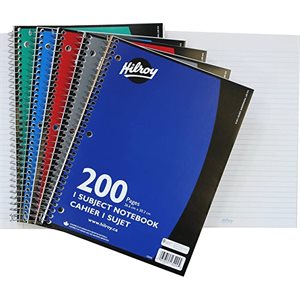 CAHIER LIGNÉ - HILROY- 200 PAGES