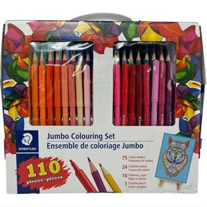 Ensemble de coloriage Jumbo – 110 pc