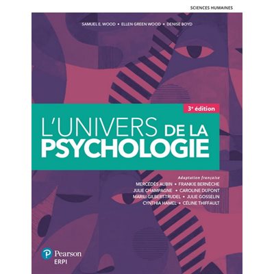 L'UNIVERS DE LA PHYSCHOLOGIE, 3 ED+CODE