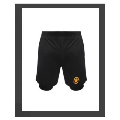 SHORT CONDORS NOIR POCHE ET DESSOUS SMALL